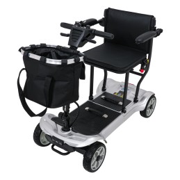 Skuter Elektryczny Czterokołowy dla Seniorów EasyGo Szary