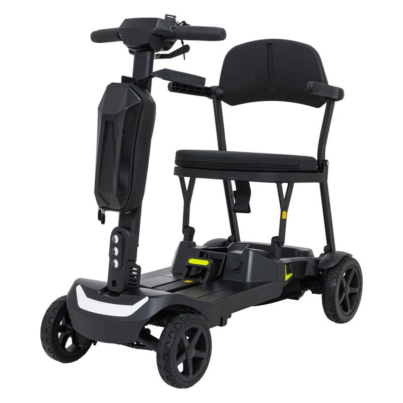 Skuter Elektryczny Czterokołowy dla Seniorów SeniorStar Czarny
