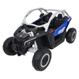 Pojazd Buggy Maverick Turbo RR Koła Niebiesko-Szary