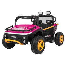 Pojazd Buggy UTV SPEED Różowy