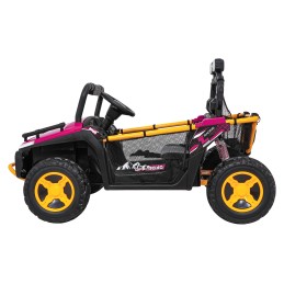 Pojazd Buggy UTV SPEED Różowy