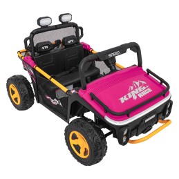 Pojazd Buggy UTV SPEED Różowy