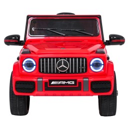 Pojazd Mercedes G63 AMG LIFT Czerwony