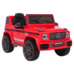 Pojazd Mercedes G63 AMG LIFT Czerwony
