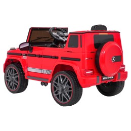 Pojazd Mercedes G63 AMG LIFT Czerwony