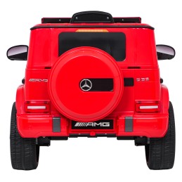 Pojazd Mercedes G63 AMG LIFT Czerwony