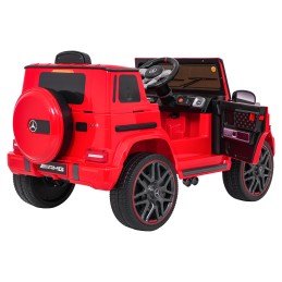 Pojazd Mercedes G63 AMG LIFT Czerwony