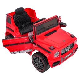 Pojazd Mercedes G63 AMG LIFT Czerwony