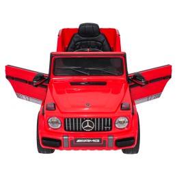 Pojazd Mercedes G63 AMG LIFT Czerwony