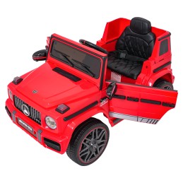 Pojazd Mercedes G63 AMG LIFT Czerwony