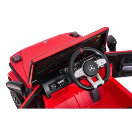 Pojazd Mercedes G63 AMG LIFT Czerwony