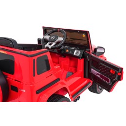 Pojazd Mercedes G63 AMG LIFT Czerwony