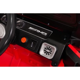 Pojazd Mercedes G63 AMG LIFT Czerwony