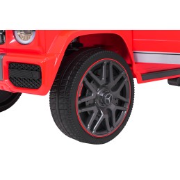 Pojazd Mercedes G63 AMG LIFT Czerwony