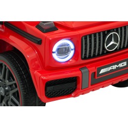 Pojazd Mercedes G63 AMG LIFT Czerwony