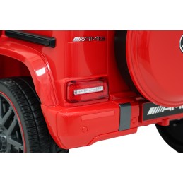 Pojazd Mercedes G63 AMG LIFT Czerwony