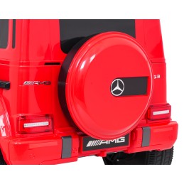 Pojazd Mercedes G63 AMG LIFT Czerwony