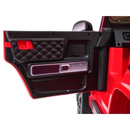 Pojazd Mercedes G63 AMG LIFT Czerwony