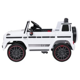 Pojazd Mercedes G63 AMG LIFT Biały