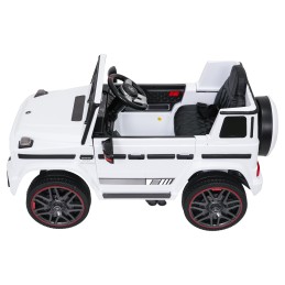 Pojazd Mercedes G63 AMG LIFT Biały