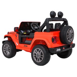 Pojazd Jeep Wrangler Rubicon LIFT Pomarańczowy