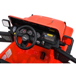 Pojazd Jeep Wrangler Rubicon LIFT Pomarańczowy