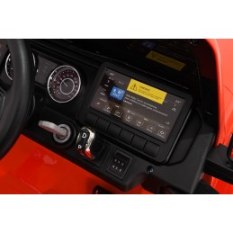 Pojazd Jeep Wrangler Rubicon LIFT Pomarańczowy
