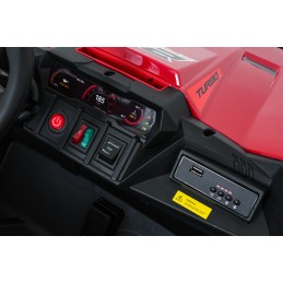 Pojazd Buggy TURBO 23 Czerwony