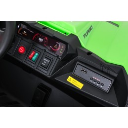 Pojazd Buggy TURBO 23 Zielony