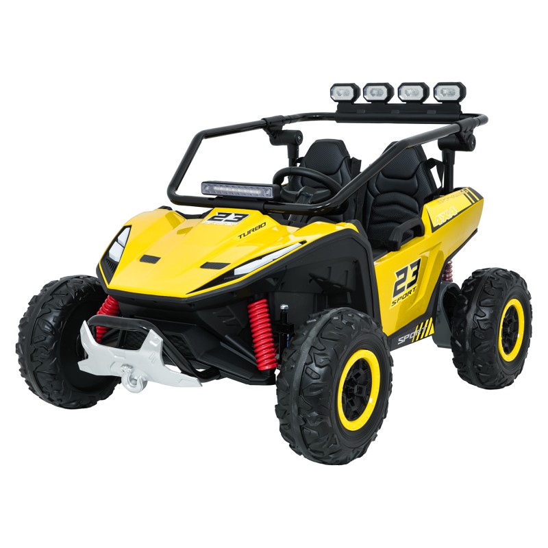 Pojazd Buggy TURBO 23 Żółty
