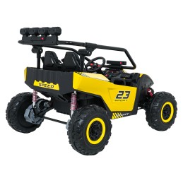 Pojazd Buggy TURBO 23 Żółty