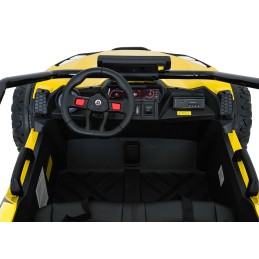 Pojazd Buggy TURBO 23 Żółty