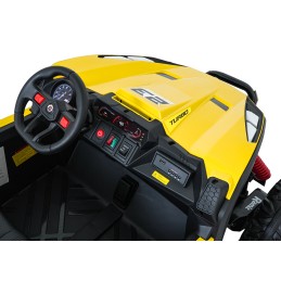 Pojazd Buggy TURBO 23 Żółty
