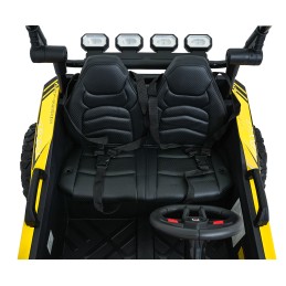 Pojazd Buggy TURBO 23 Żółty