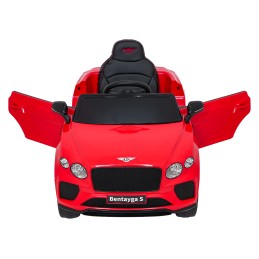 Pojazd Bentley Bentayga S Czerwony