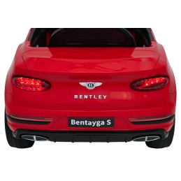 Pojazd Bentley Bentayga S Czerwony