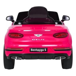 Pojazd Bentley Bentayga S Różowy