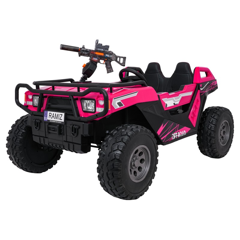 Pojazd Buggy PROSPECTOR 4x4 STRONG Różowy