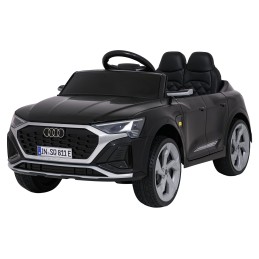Auto Audi SQ8 czarne na akumulator dla dzieci + pilot 2,4 GHz