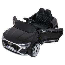 Auto Audi SQ8 czarne na akumulator dla dzieci + pilot 2,4 GHz