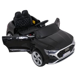 Auto Audi SQ8 czarne na akumulator dla dzieci + pilot 2,4 GHz