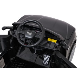Auto Audi SQ8 czarne na akumulator dla dzieci + pilot 2,4 GHz