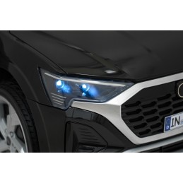 Auto Audi SQ8 czarne na akumulator dla dzieci + pilot 2,4 GHz
