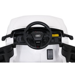 Auto Audi SQ8 białe na akumulator dla dzieci + pilot 2,4 GHz