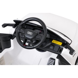 Auto Audi SQ8 białe na akumulator dla dzieci + pilot 2,4 GHz