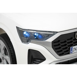 Auto Audi SQ8 białe na akumulator dla dzieci + pilot 2,4 GHz