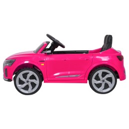 Auto Audi SQ8 różowe na akumulator dla dzieci + pilot 2,4 GHz