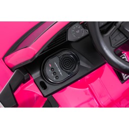 Auto Audi SQ8 różowe na akumulator dla dzieci + pilot 2,4 GHz