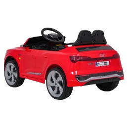 Auto Audi SQ8 czerwone na akumulator dla dzieci + pilot 2,4 GHz