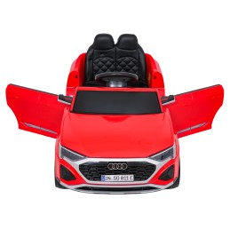 Auto Audi SQ8 czerwone na akumulator dla dzieci + pilot 2,4 GHz